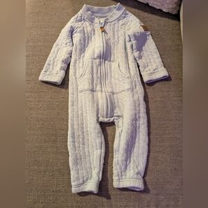 Carter's Quilted White Onesie